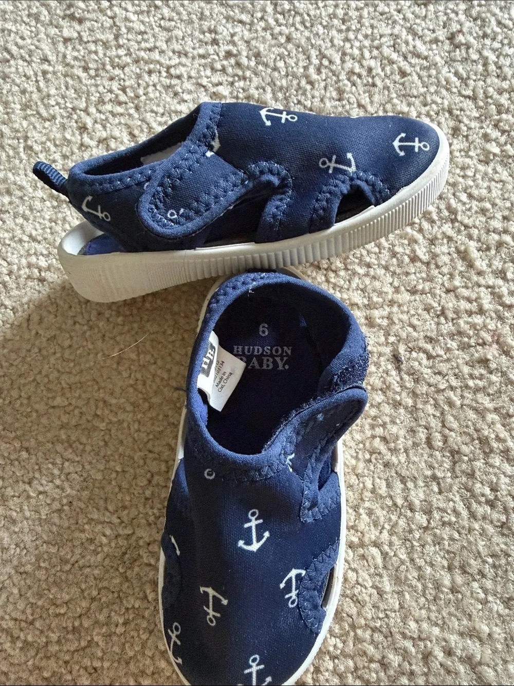 Hudson Baby navy canvas